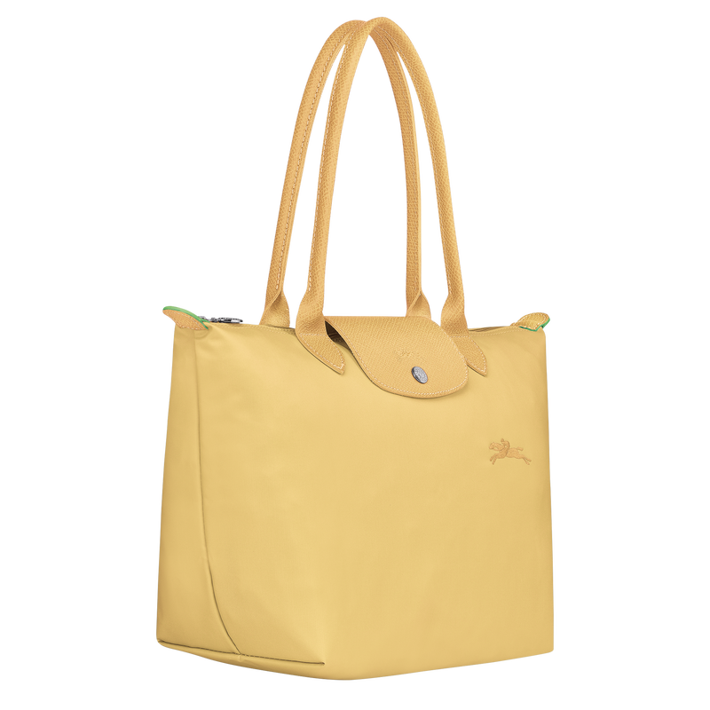 Le Pliage Green M Tote bag , Wheat - Recycled canvas  - View 2 of 4