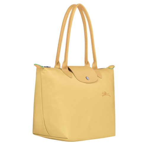 Le Pliage Green M Tote bag , Wheat - Recycled canvas - View 2 of  4