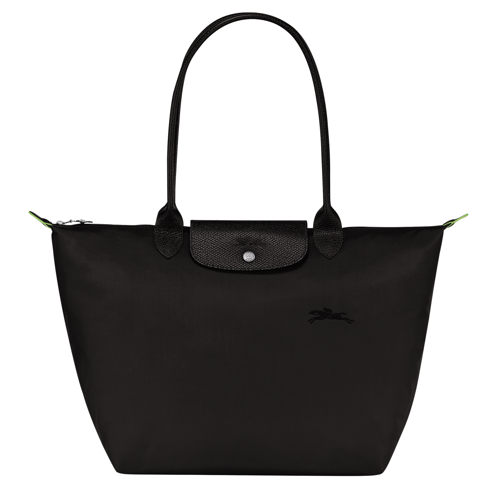 All black longchamp best sale bag
