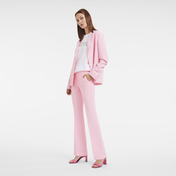Trousers , Pale Pink - Crepe