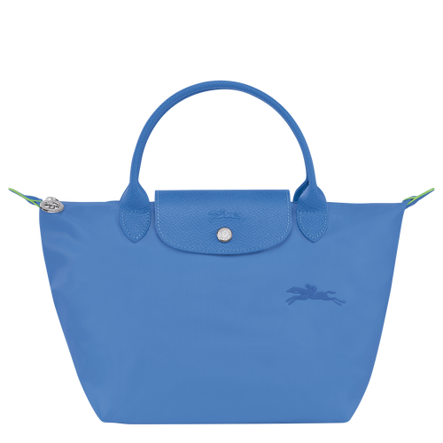 Le Pliage Green Tas met handgreep aan de bovenkant S , Cornflower - Gerecycled canvas - Weergave 1 van  5