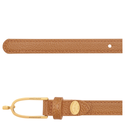 Le Foulonn&eacute; Ladies' belt , Pecan - Leather