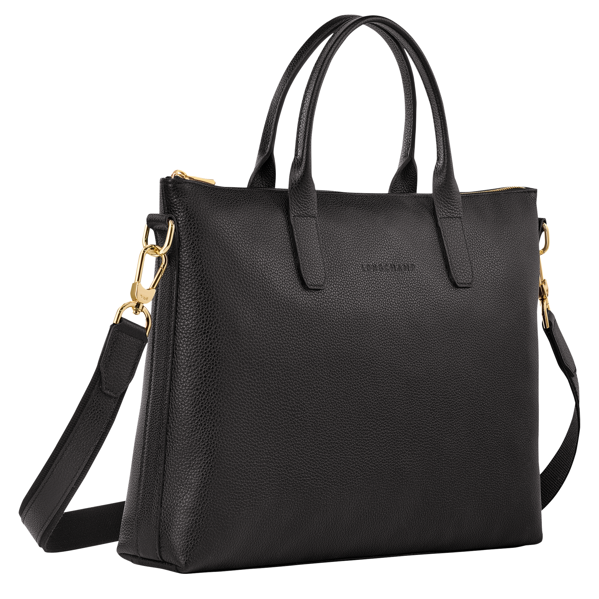 Le Foulonné Briefcase S, Black