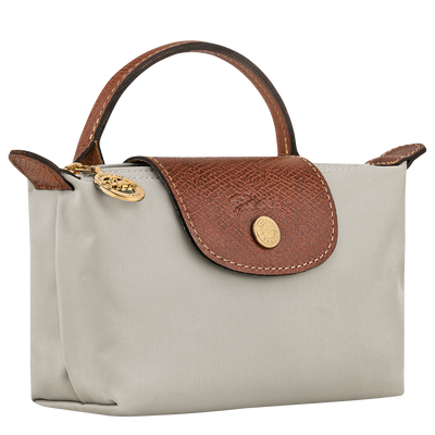 Le Pliage Original Pochette con manico,  Grigio Verde