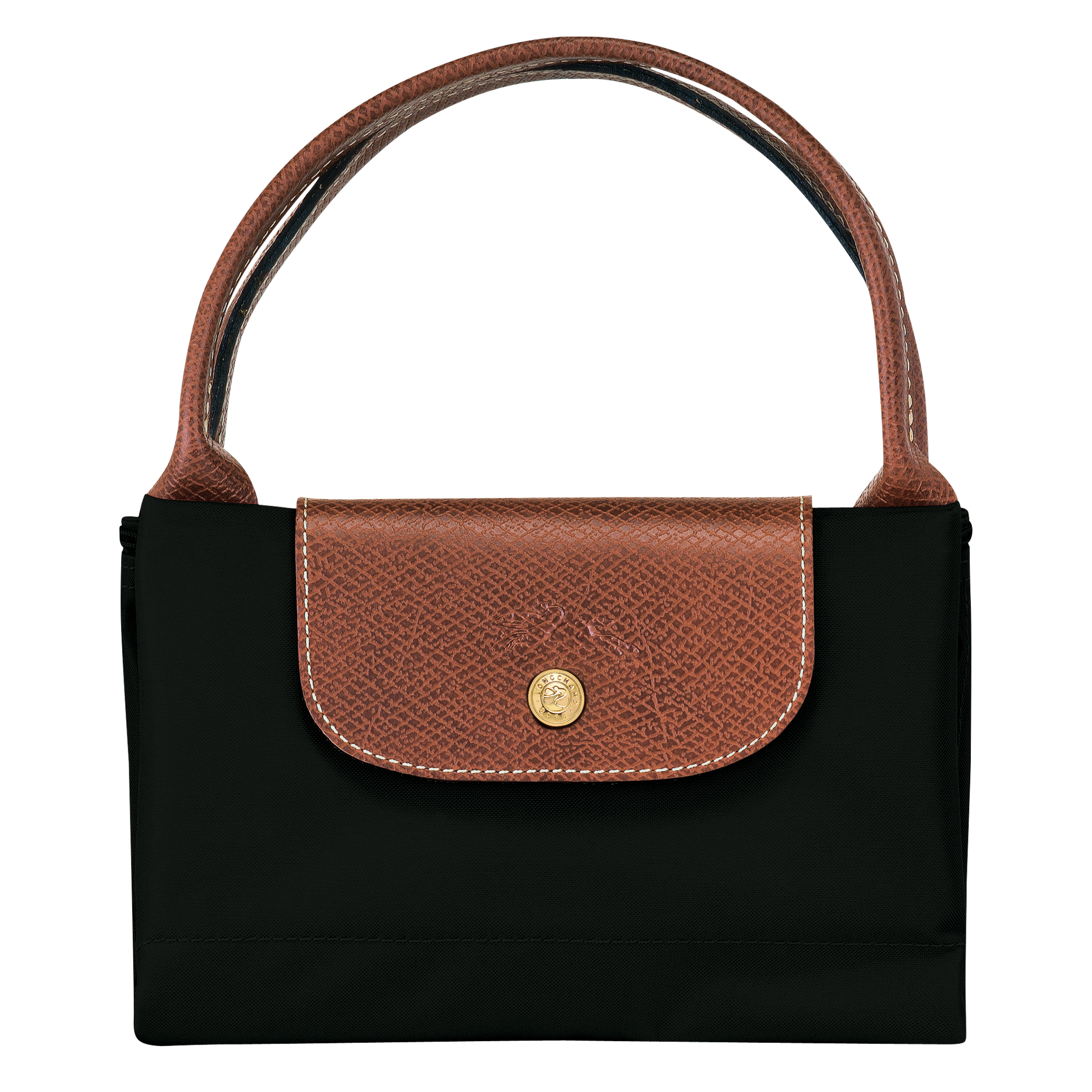 Le Pliage Original Sac à main M, Noir