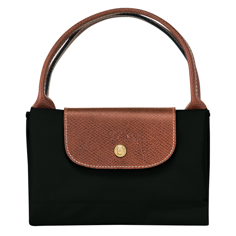 Longchamp black cheap bag medium