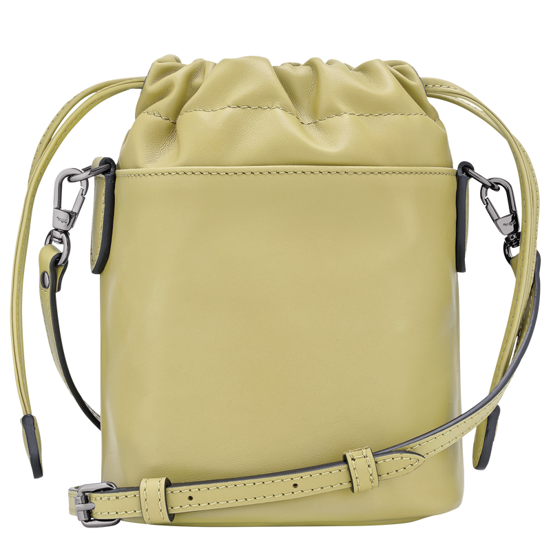 Borsa a secchiello XS Le Pliage Xtra , Pelle - Pistacchio  - View 4 of  6