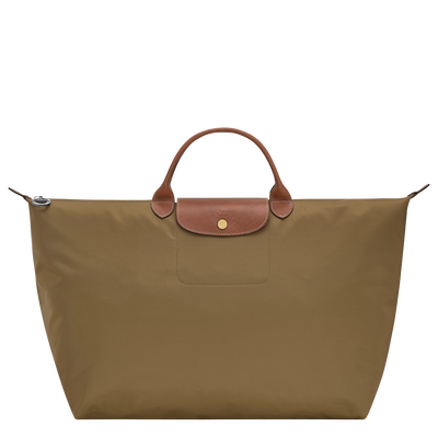 Sac de voyage L Le Pliage Original , Toile recycl&eacute;e - Olive