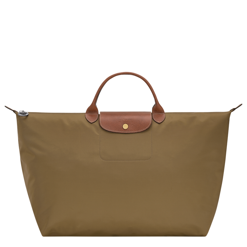 Sac de voyage L Le Pliage Original , Toile recycl&eacute;e - Olive  - Vue 1 de 6