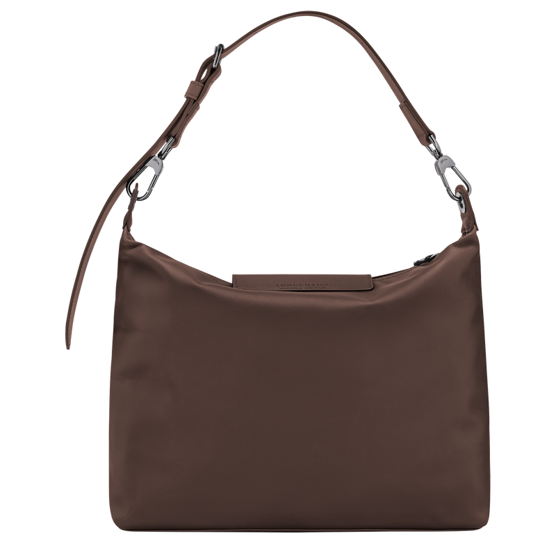 Le Pliage Xtra Bolso Hobo M , Cuero - Moka  - Vista 3 de 5