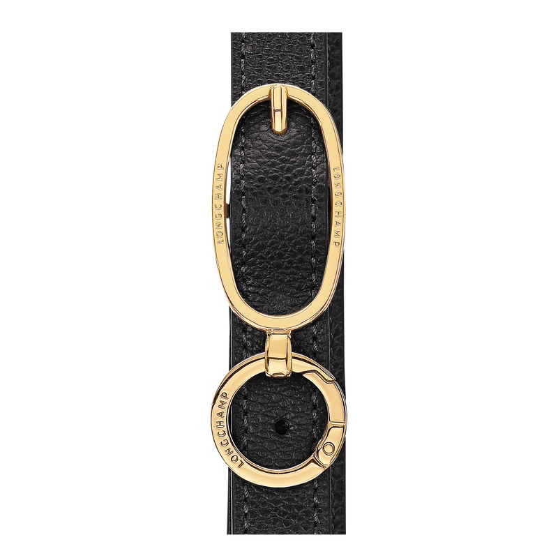 Le Foulonn&eacute; S Crossbody bag , Black - Leather  - View 6 of  6