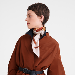 Tête de cheval Silk scarf 90 , Ballerina - Silk