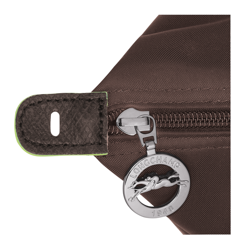 Saco de viagem L Le Pliage Green , Lona - Castanho mocha  - Vista 6 de  7