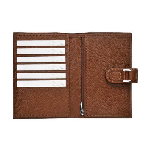Compact wallet, 504 Cognac Compact wallet, 504 Cognac, hi-res