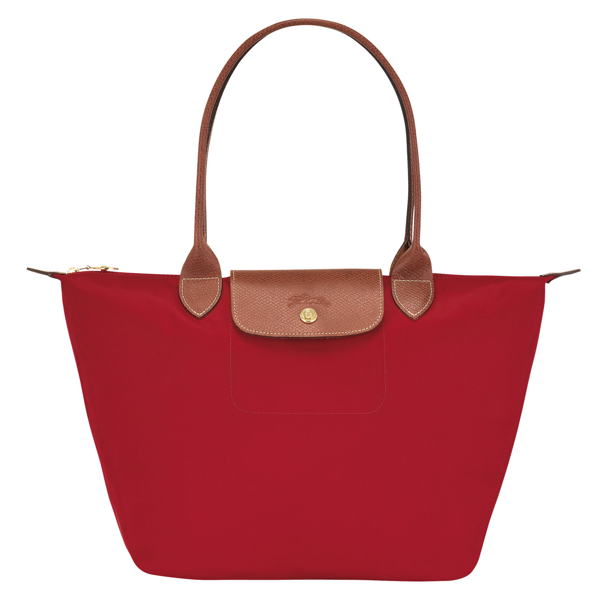 red strap bag