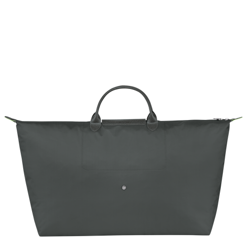 Sac de voyage M Le Pliage Green , Toile recyclée - Graphite - Vue 4 de 7