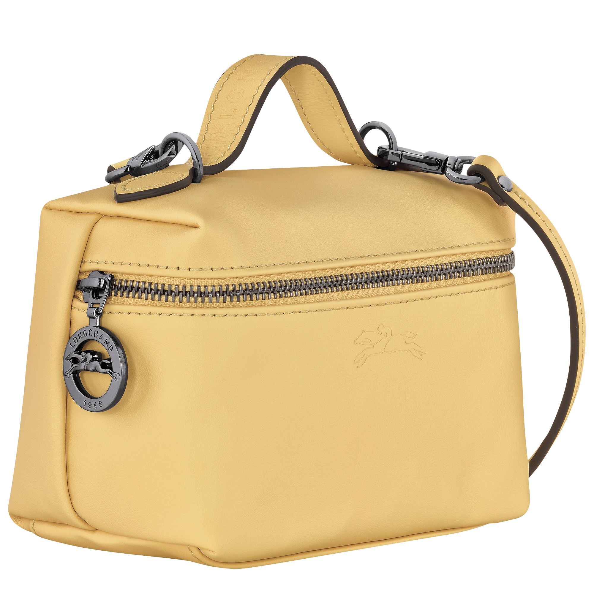 Le Pliage Xtra XS Crossbody bag Wheat - Leather (10188987A81) in 2023