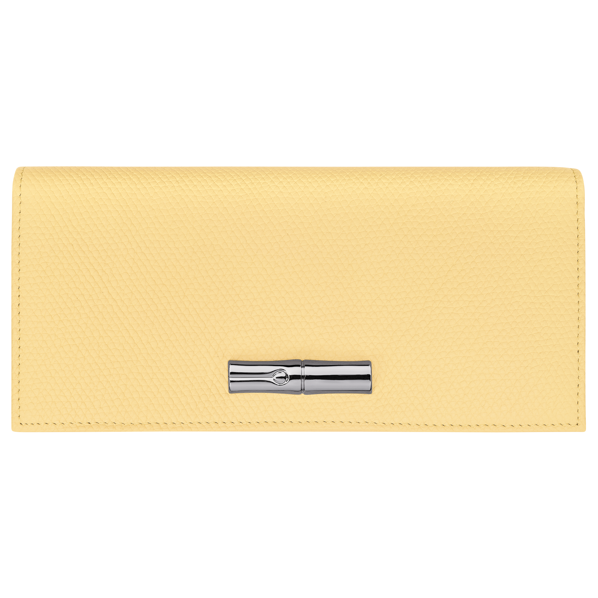 Long continental wallet, Yellow Chick - View 1 of
3 - zoom in Le Roseau Long continental wallet, Yellow Chick
