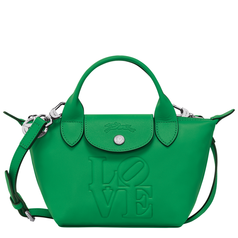 Longchamp x Robert Indiana XS Handbag , Green - Leather  - View 1 of 5