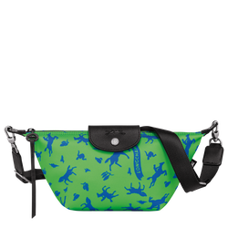 Le Pliage 系列 斜背袋 XS, 野草綠