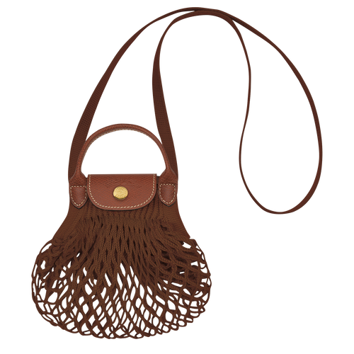 Le Pliage Filet XS Mesh bag , Tobacco - Canvas - View 1 of 4