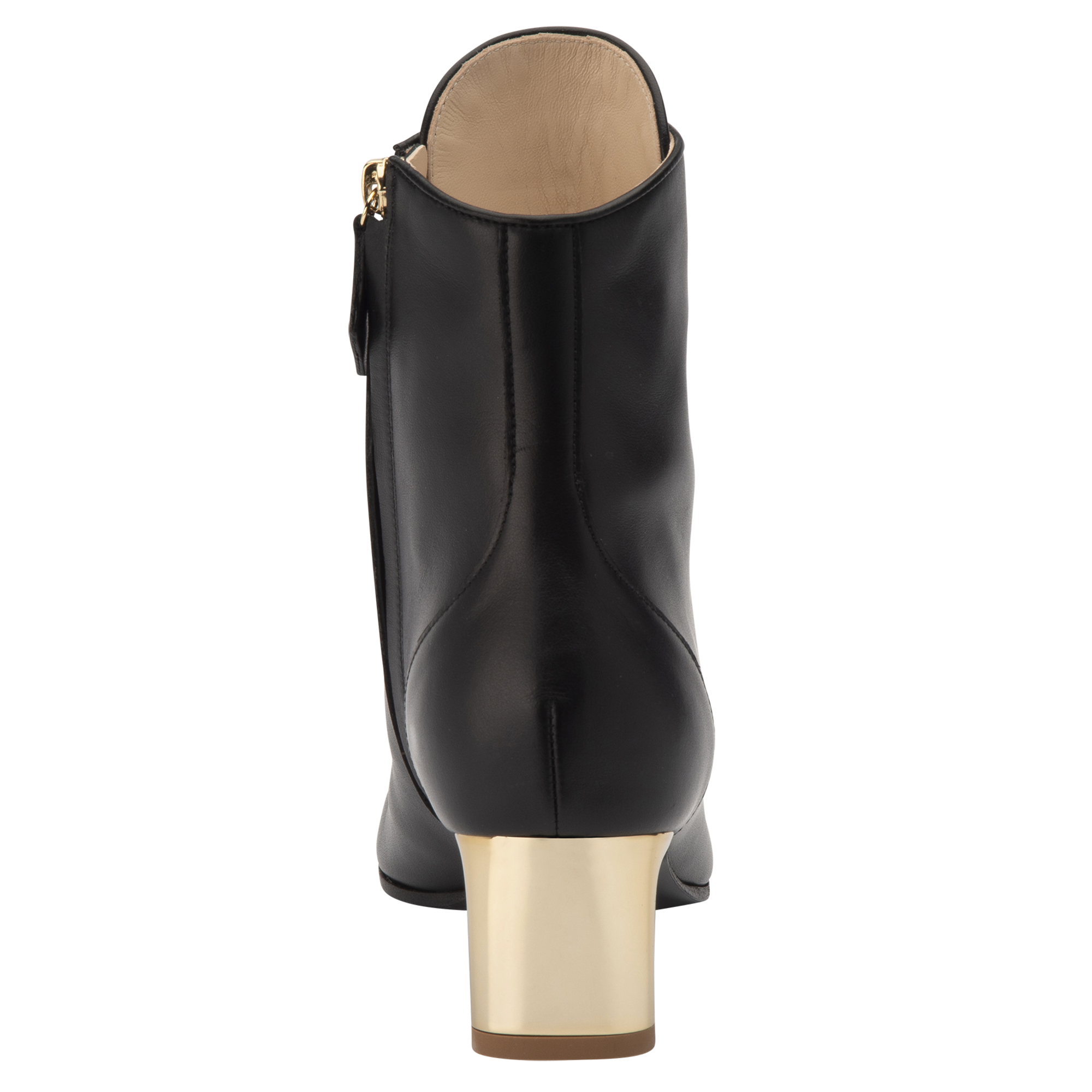 La Patineuse High heel low boots, Black