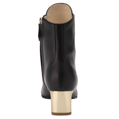 La Patineuse High heel low boots, Black