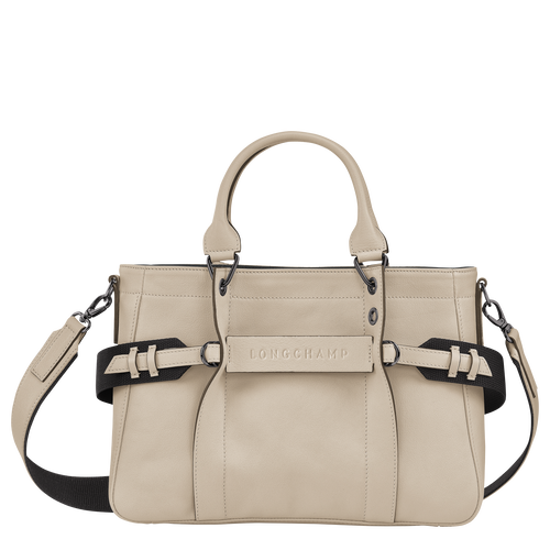 Longchamp 3D Sangle Top handle bag S, Clay