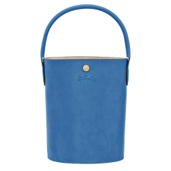 Épure S Bucket bag , Cobalt - Leather