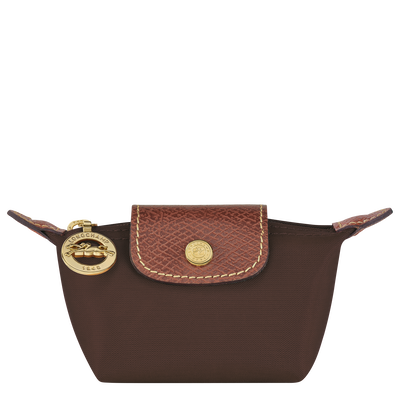 Le Pliage 原創系列 零錢包 , 烏檀色 - 再生帆布