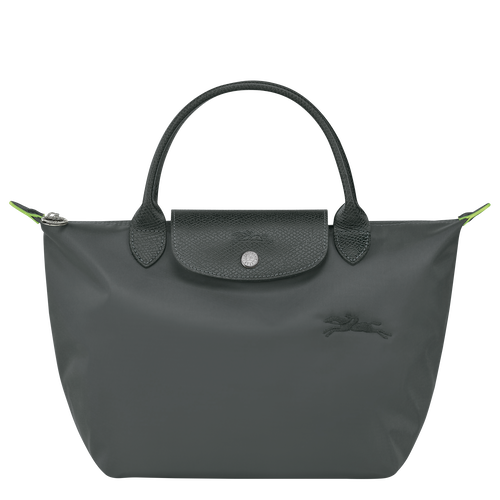 Le Pliage Green S Handbag Graphite - Recycled canvas (L1621919P66)