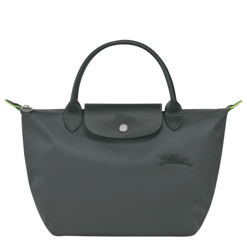 Handtasche S Le Pliage Green , Recyceltes Canvas - Graphitgrau - Ansicht 1 von 5