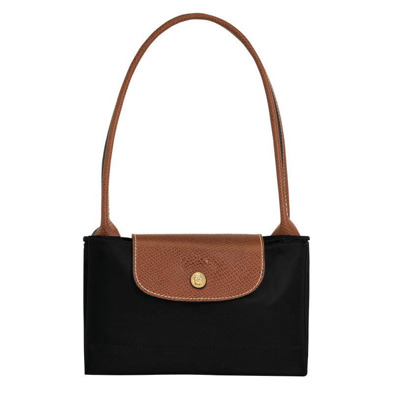 Le Pliage Original M Tote bag , Black - Recycled canvas  - View 6 of  6