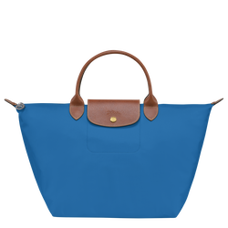 Le Pliage Original M Handbag , Cobalt - Recycled canvas
