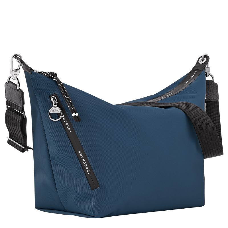 Le Pliage Energy M Crossbody bag , Dark Purple - Canvas  - View 3 of 6