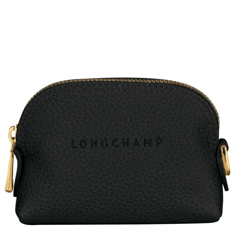 Le Foulonné Coin purse , Black - Leather  - View 1 of  4