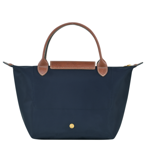 Le Pliage Original S Handbag , Navy - Recycled canvas - View 4 of  6