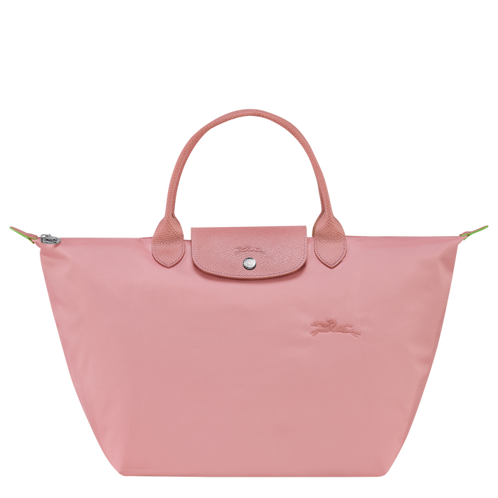 Le Pliage Green Handbag M, Petal Pink