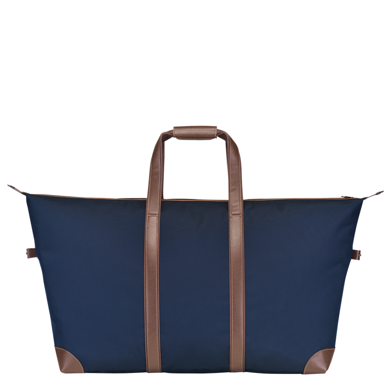 Reisetasche L Boxford , Recyceltes Canvas - Blau  - Ansicht 4 von 4