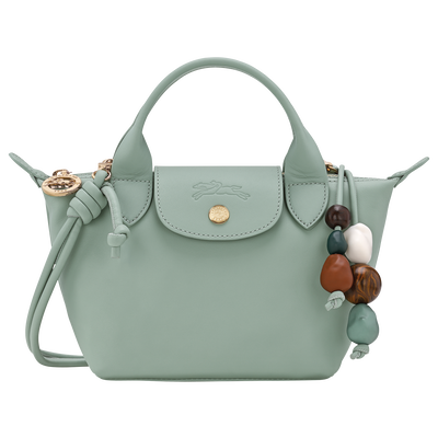 Le Pliage Xtra XS Handbag , Celadon - Leather