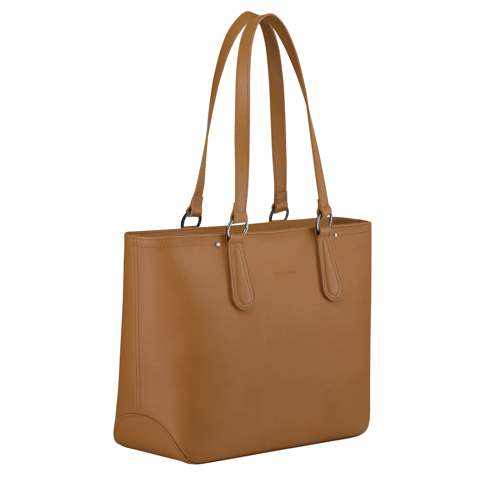 Bolso shopper con cremallera Cavalcade Natural (10116HNA016) | Longchamp ES