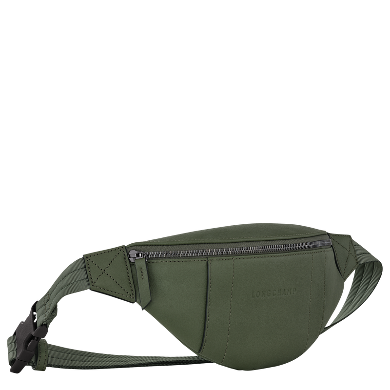 Longchamp 3D S Belt bag , Khaki - Leather  - View 3 of  4