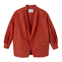 Kimono jacket , Tomato - Technical taffeta