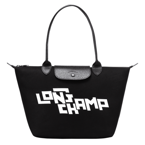 Sac porté épaule, Noir/Blanc - Vue 1 de 3 Sac porté épaule, Noir/Blanc, hi-res - Vue 1 de 3