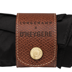 Longchamp X D'heygere Regenschirm, Schwarz