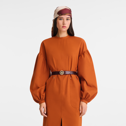 Archive Ladies' belt , Burgundy - Leather