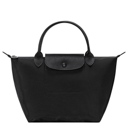 Le Pliage One S Handbag , Black - Recycled canvas