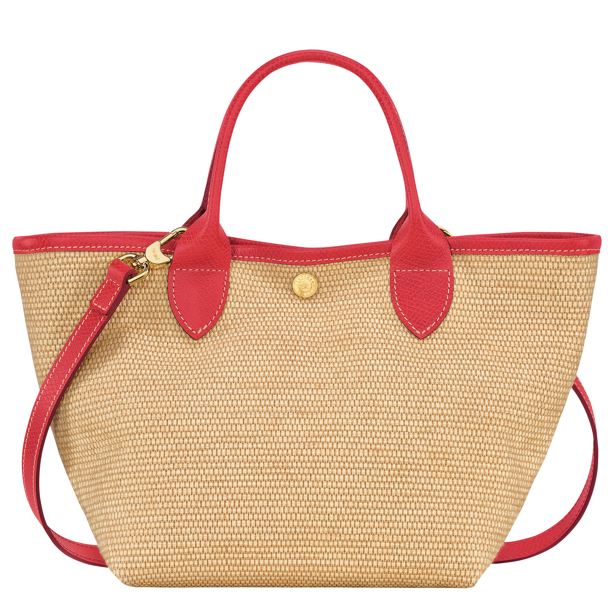 Le Panier Pliage Basket bag S, Red