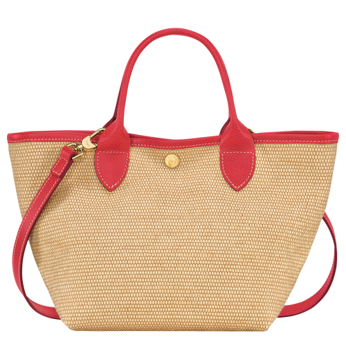 Le Panier Pliage S Basket bag , Red - Canvas - View 4 of  4