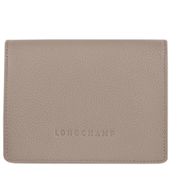 Le Foulonné Wallet , Turtledove - Leather